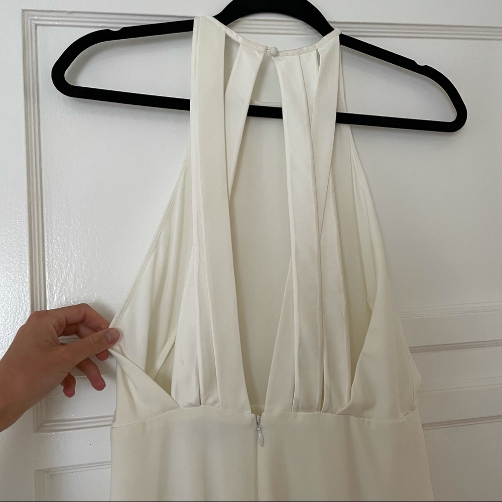 Halston Heritage white midi dress - Picture 6 of 7